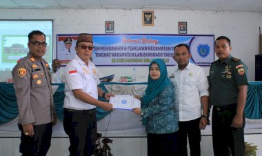 Kunjungi Kecamatan Bilah Hulu, Ketua Tim l : Keberhasilan Tidak Akan Terwujud Tanpa Ada Kerja Sama