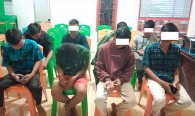 Setelah Viral Genk Pelajar Penendang Nenek Di Amankan Polresta Tapsel