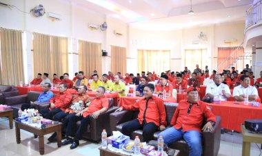 Bupati Hadiri Rakercab III & Rakoor Tahun 2024 DPC PDI Perjuangan Kabupaten Labuhanbatu