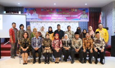 Ketua TPPS Labuhanbatu Review Kinerja Tahunan Aksi Integritas Stunting 