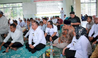 Wagubsu, Bupati dan Wakil Bupati Hadiri Study Visit Yayasan Mesjid Nurul Iman Aek Nabara . Bupati : "Bergerak dari Masjid Untuk Suatu Kesuksesan"