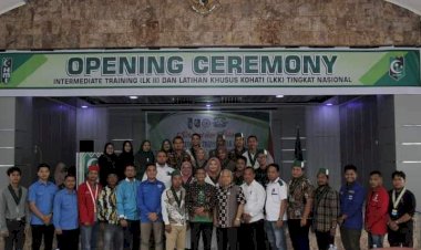 HMI Adakan Intermediate Training,  DPD KNPI dan Jajaran Turut Hadir