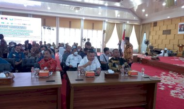 Sekda Ikuti Rapat Koordinasi Revitalisasi Pelayanan Publik Tahun 2022 se-Sumut