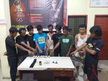 Gerak Cepat Satnarkoba Polres Pelabuhan Belawan,9 Orang Ditangkap.