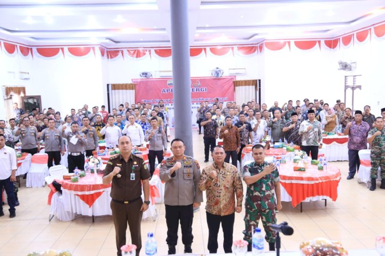 Bupati Labuhanbatu Ikuti Zoom Meeting Apel Sinergi Tiga Pilar