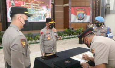 Sejumlah Pejabat Utama Polda Sumut dan Kapolres Resmi Berganti