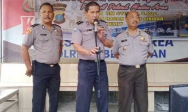 Kapolsek Medan Area 3 Personil Gelar Syukuran Kenaikan Pangkat  