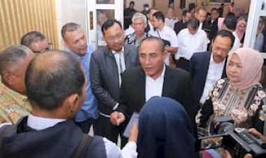 Gubernur Hadiri Peluncuran Pra Hari Pers Nasional 2023 di Sumut