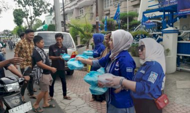 Partai Demokrat Kota Medan Konsisten Berbagi Kebaikan Jumat Barokah
