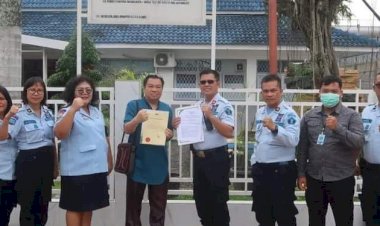 Kepala Rutan Kelas I Medan Terima Piagam Kerjasama dari PT SDL