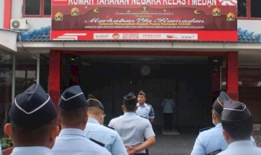 KA Rutan Kelas l Medan Ajak Seluruh Jajaran Untuk Bersama-Sama Mengisi Bulan Suci Ramadhan