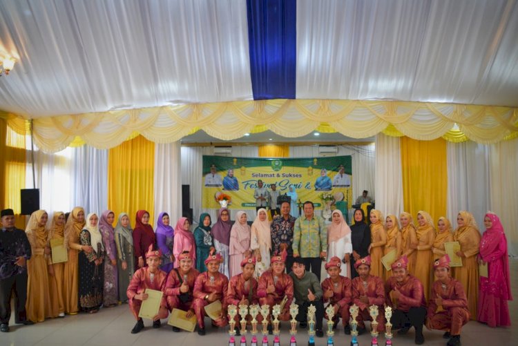 Walikota Hadiri Penutupan Festival Seni Qasidah Tingkat Kota Padangsidimpuan