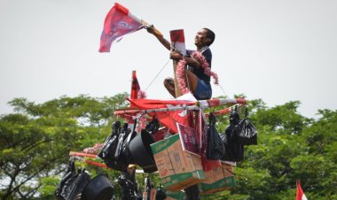 Ribuan Warga Ikuti Pesta Rakyat HUT RI ke-78 di Padangsidimpuan 