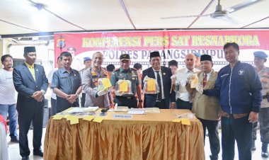 Wali Kota Padangsidimpuan Apresiasi Kapolres Atas Pengungkapan 3 Kg Sabu-Sabu