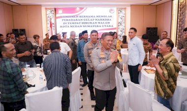 Komitmen Bersama Tolak Narkoba, Kapolda : Kita Harus Jadi Pelopor Berantas Narkotika