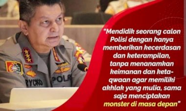 Komjen. Pol. Prof. Dr. H. Rycko Amelza Dahniel, M.Si. Mendidik Tanpa ..?