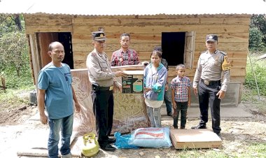 Aksi Peduli Kapolres Toba Patut Di Acungin Jempol