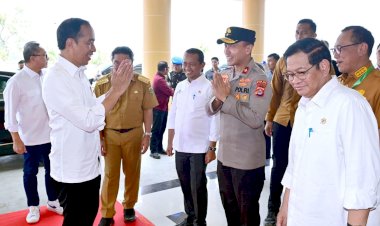 Usai Melakukan Kunjungan Kerja Di Cilegon, Presiden Lepas Landas Menuju Jakarta