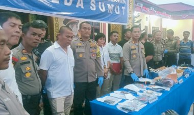 Kapolres Belawan Jumpa Pers, Terkait Berita Viral Tindak Pidana Narkoba