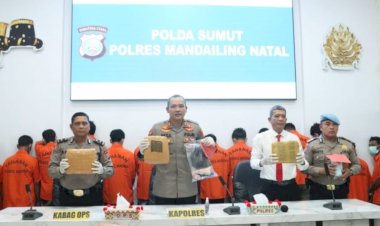 Polres Madina Dan Jajarannya Tancap Gas Dalam Pengungkapan Kasus Narkotika Selama Sepekan