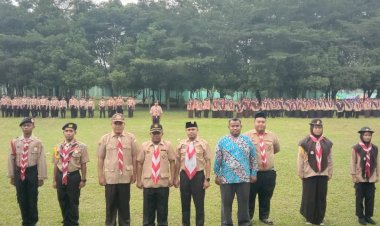 Gerakan Pramuka Santri Menginisiasi Lomba Pramuka Di Pondok Pesantren Fajrul Iman, Kecamatan Patumbak