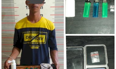 Polsek Pangkalan Susu Ungkap Kasus Tindak Pidana Narkotika Jenis Sabu