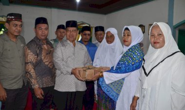 Arwin Siregar Pimpin Safari Penyambutan Maulid Nabi di Kecamatan Padangsidimpuan Angkola Julu