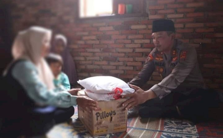 Kapolres Madina Melakukan Trauma Healing Kepada Anak Tindak Pidana Perbuatan Cabul