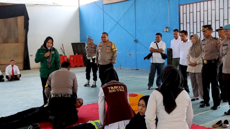 Polres Tanjung Balai Pelatihan Menolong Korban Serangan Jantung, Korban Tenggelam