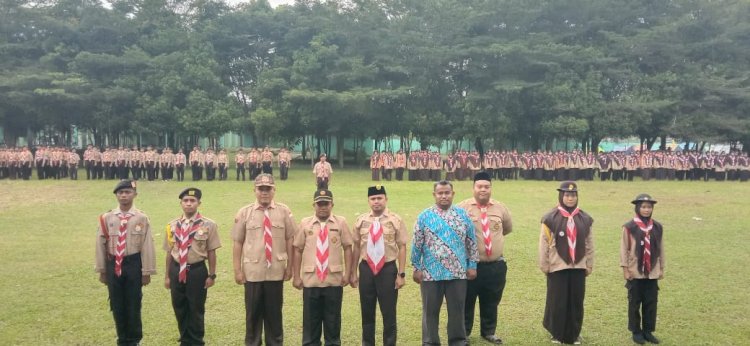 Gerakan Pramuka Santri Menginisiasi Lomba Pramuka Di Pondok Pesantren Fajrul Iman, Kecamatan Patumbak