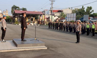 Polresta Deli Serdang Gelar Upacara Hari Kesaktian Pancasila Tahun 2023