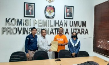 Serahkan Berkas ke KPU, 100 Caleg DPRD Provinsi Sumut Partai Buruh, Siap Masuk Daftar Caleg Tetap