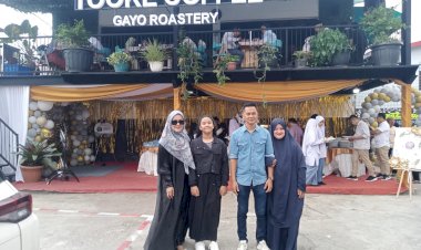 Sukses Cabang Ke Tiga Tooke Coffee Gayo Roastery Patimpus Resmi Dibuka 