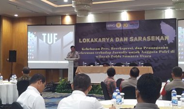 Lokakarya Kemerdekan Pers, Kapoldasu : Komitmen Berikan Perlindungan kepada Jurnalis