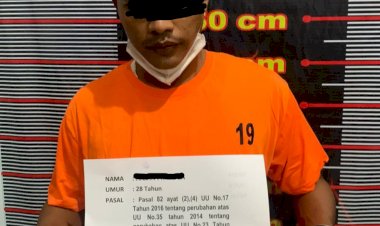 Polres Langkat Amankan Pelaku Perbuatan Cabul Terhadap Anak