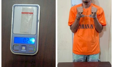 Polsek Padang Tualang Tangkap Pelaku Penyalah Gunaan Narkotika Jenis Sabu-sabu