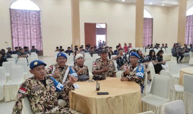 Satgasda II GM FKPPI Sumut menghadiri pelantikan Satgas DPD Ampi Sumut