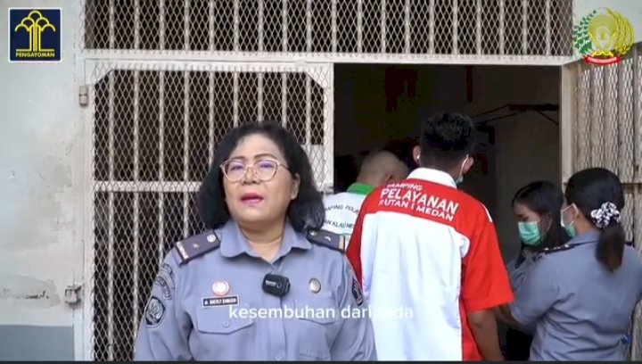 Pemberian & Pengawasan Makan Obat Bagi Warga Binaan Penderita TB Secara Langsung