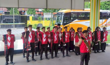 Pemko Padangsidimpuan Berangkatkan Kontingen Pramuka