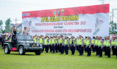 Event Jetski Internasional Championship Danau Toba 2023, Kapolda Sumut Menjamin Aman dan Nyaman