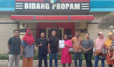 Merasa Diperlakukan Tak Adil, Keluarga Korban Membuat Laporan Ke Bidang Propam Polda Sumut