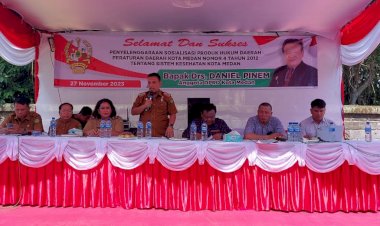 Anggota DPRD Kota Medan Sosialisasi Perda No 4 Tahun 2012 Tentang Sistem Kesehatan Kota Medan