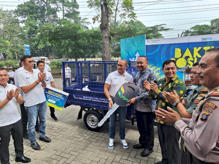 PTPN 2 Gelar Bakti Sosial, Sebagai Wujud Keperdulian Sosial Bagi Masyarakat