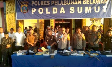 Polres Pelabuhan Belawan Ringkus Dua Oknum Wartawan Kasus Perdagangan Manusia