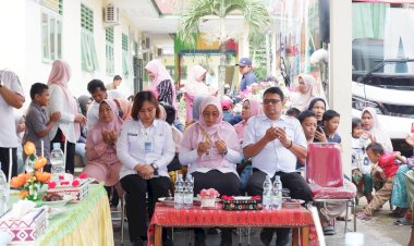 Pj. Walikota Letnan Tinjau Sunat dan Pengobatan Gratis Di UPTD. Puskesmas Pijorkoling