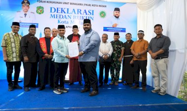 FKUB Kota Medan Deklarasi Medan Rukun