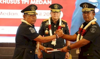 Tongkat Komando Kanwil Kemenkumham Sumut Berganti, dipimpin Anak Agung Gde Krisna