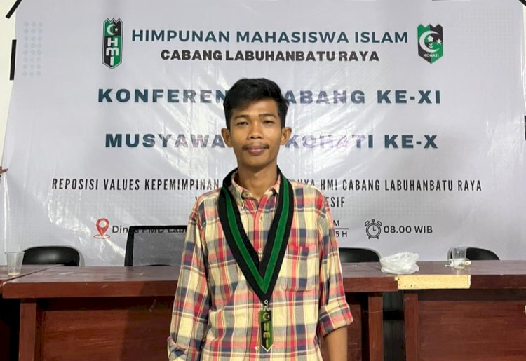 Ibnu Abdillah Sandy Terpilih Sebagai Ketum HMI Cab. Labuhanbatu Raya
