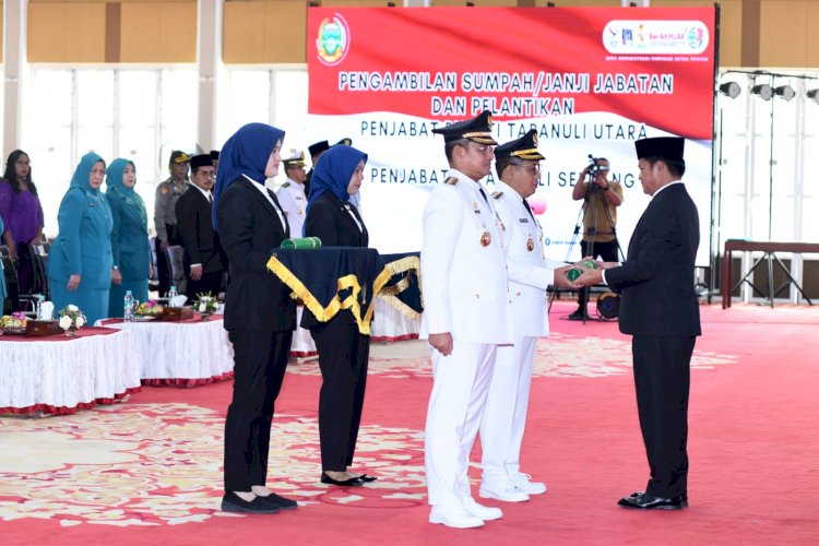 Pelantikan Pj. Bupati Deli Serdang dan Taput oleh Pj. Gubernur Sumut, Sertakan Tugas Mendesak yang Harus Dilakukan
