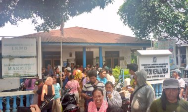 Warga Dusun IV Sigara-gara Protes Rancangan Perdes TPU